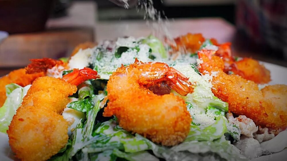 Цезарь с креветкой