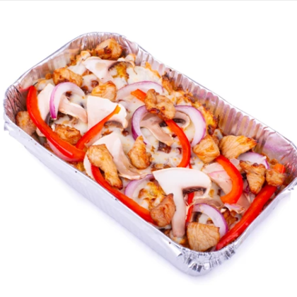 Паста "Цыплёнок Карри" из печи