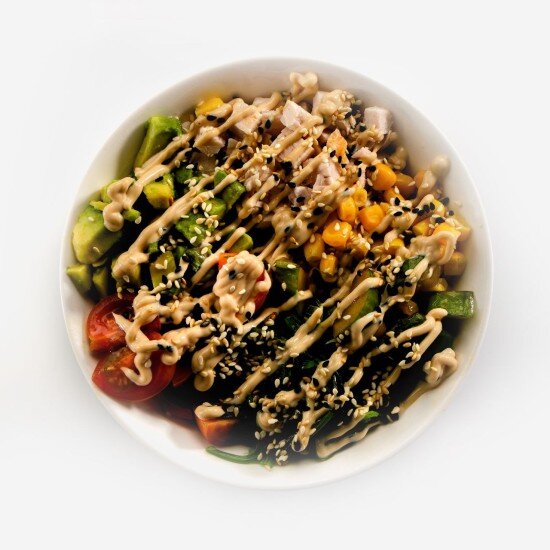 Поке с курицей