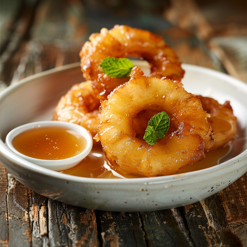 Ананасы в кляре