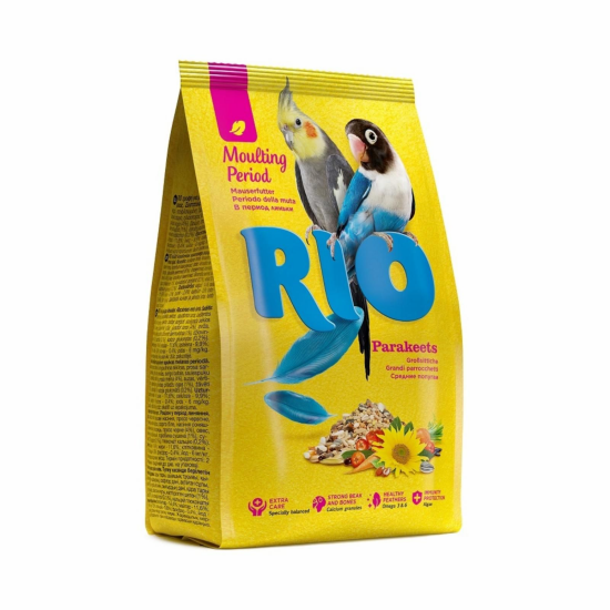 RIO корм для средних попугаев в период линьки, 1 кг