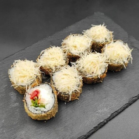 Жареный ролл «Цезарь»