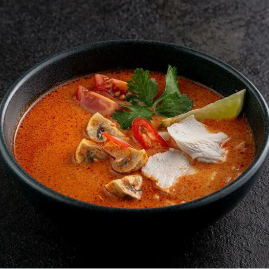 С курицей Том-Ям