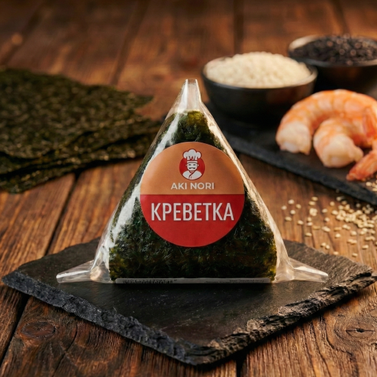 Онигири с креветкой