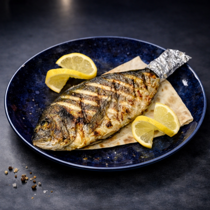 Дорада на углях