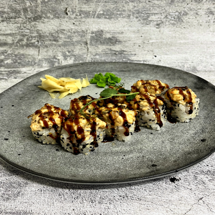 Ролл унаги опаленный