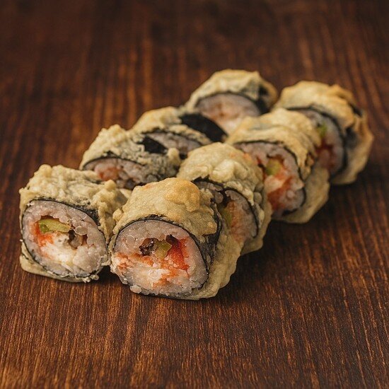 Ролл «Blackhead в темпуре»