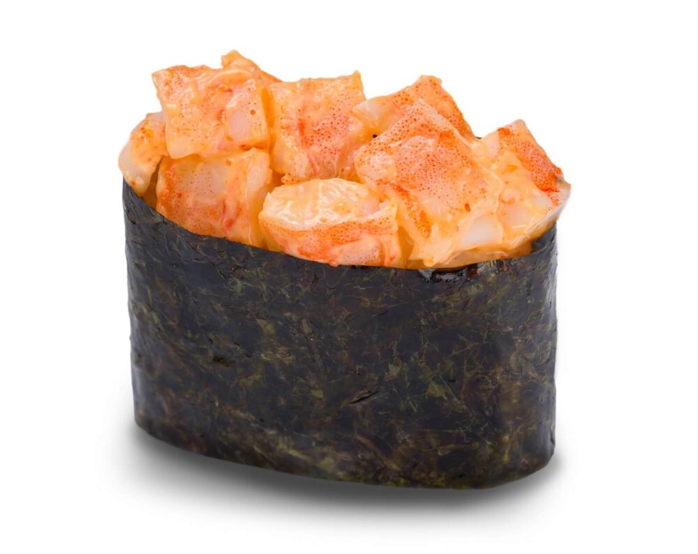 ГУНКАН С КРЕВЕТКОЙ