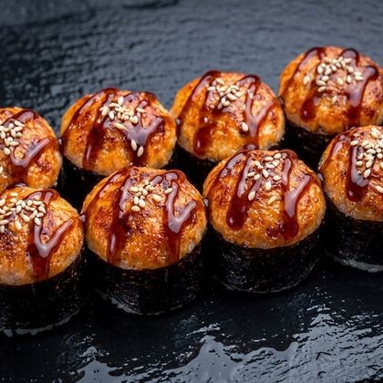 Запеченный ролл Осака