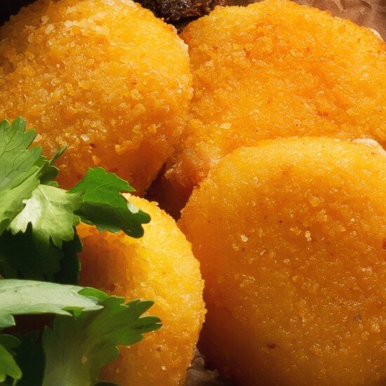 Сырные медальоны