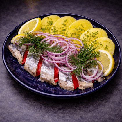 Селёдка с картошкой