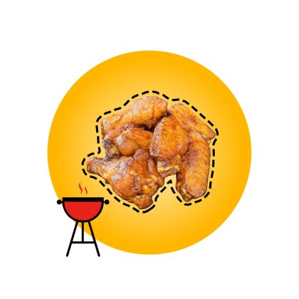 Крылья барбекю