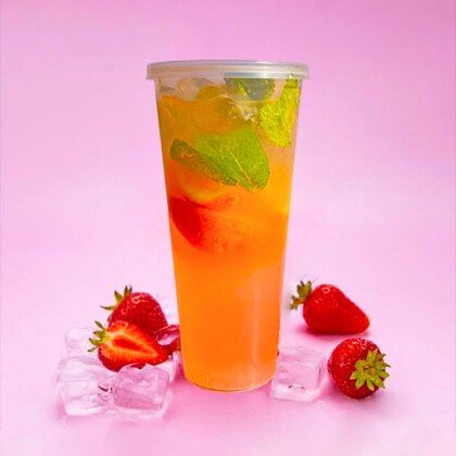 Мохито клубничный