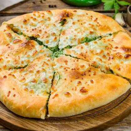 Хачапури со шпинатом