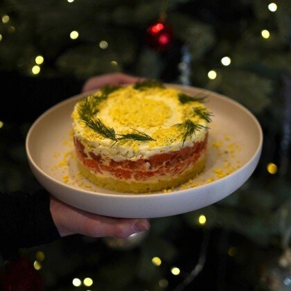 Салат Мимоза