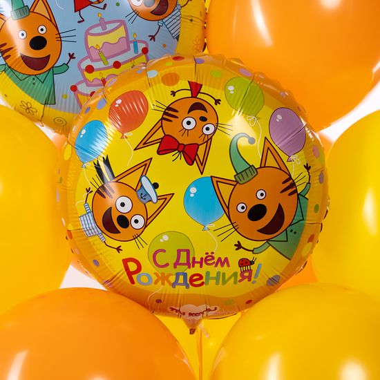 45 см, Круг, Три Кота, Играем вместе