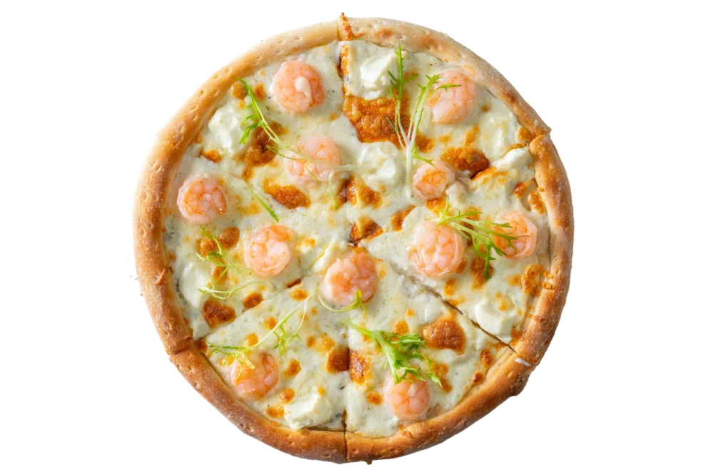 Пицца «Сливочная креветка»
