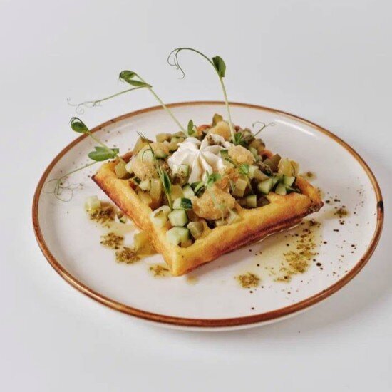 Тыквенная вафля по-Менделеевски