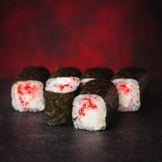 Мини ролл со сливочным сыром