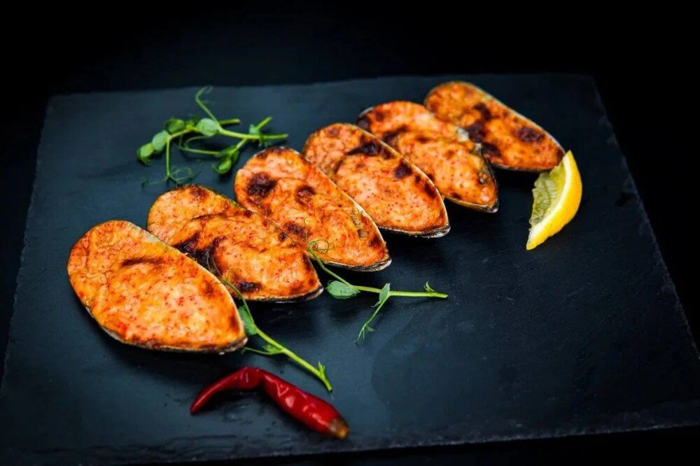 Мидии Киви запеченные Спайси 6шт