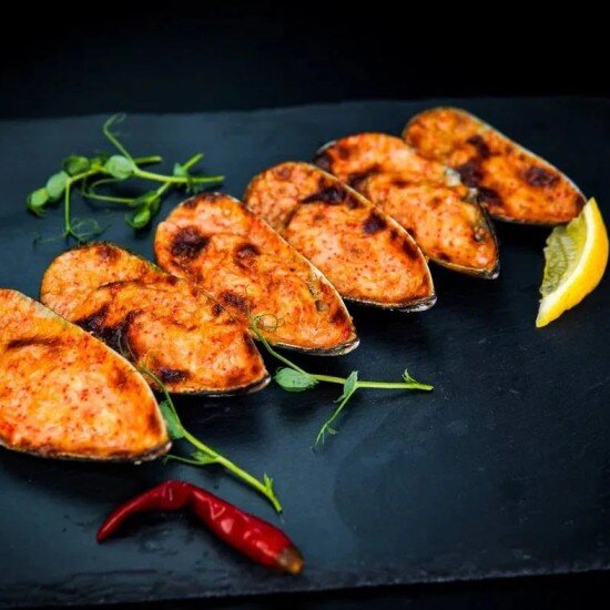 Мидии Киви запеченные Спайси 6шт