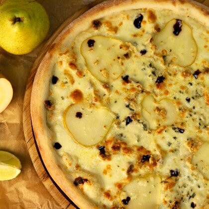 Пицца с грушей и сыром Дор Блю 30 см/500 г