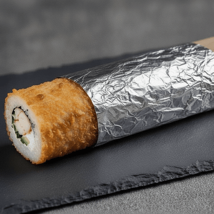 Шауролл жареный курица