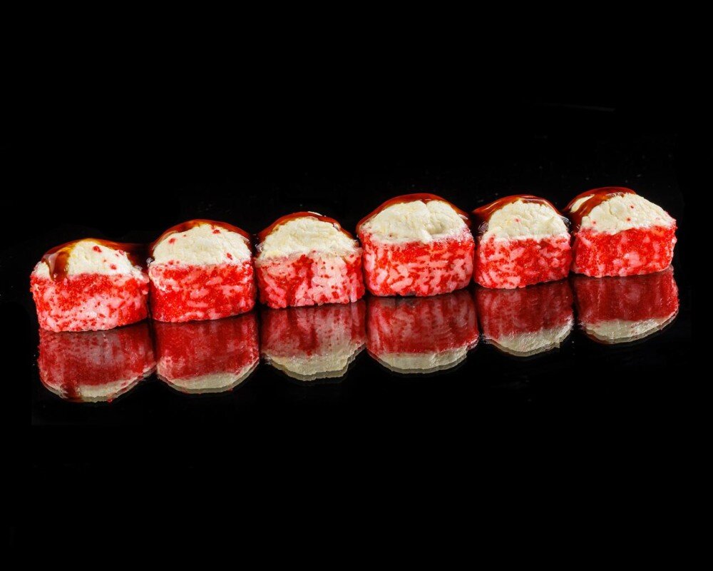 Запечённый с лососем