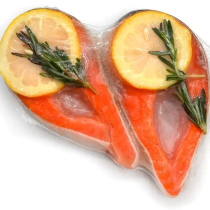 Форель стейк с лимоном и розмарином, кг