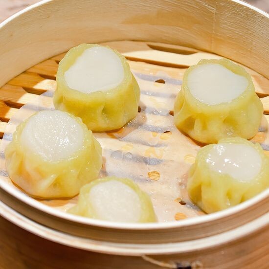 Дим-самы с гребешком