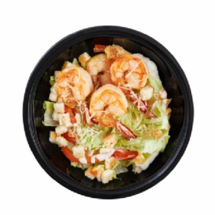 Салат Цезарь с Креветками