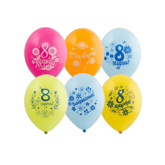 35 см, 8 Марта, Ассорти, Пастель