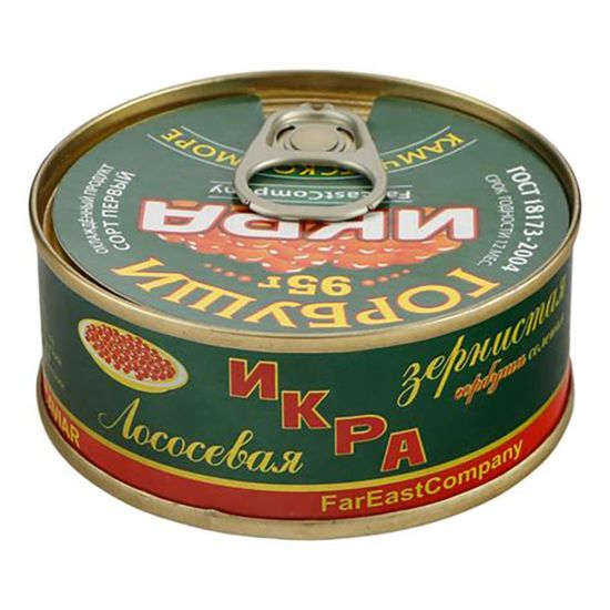 Икра горбуши ООО «Рыбокомбинат Оссорский», Камчатка