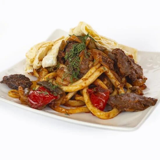 Лагман жаренный