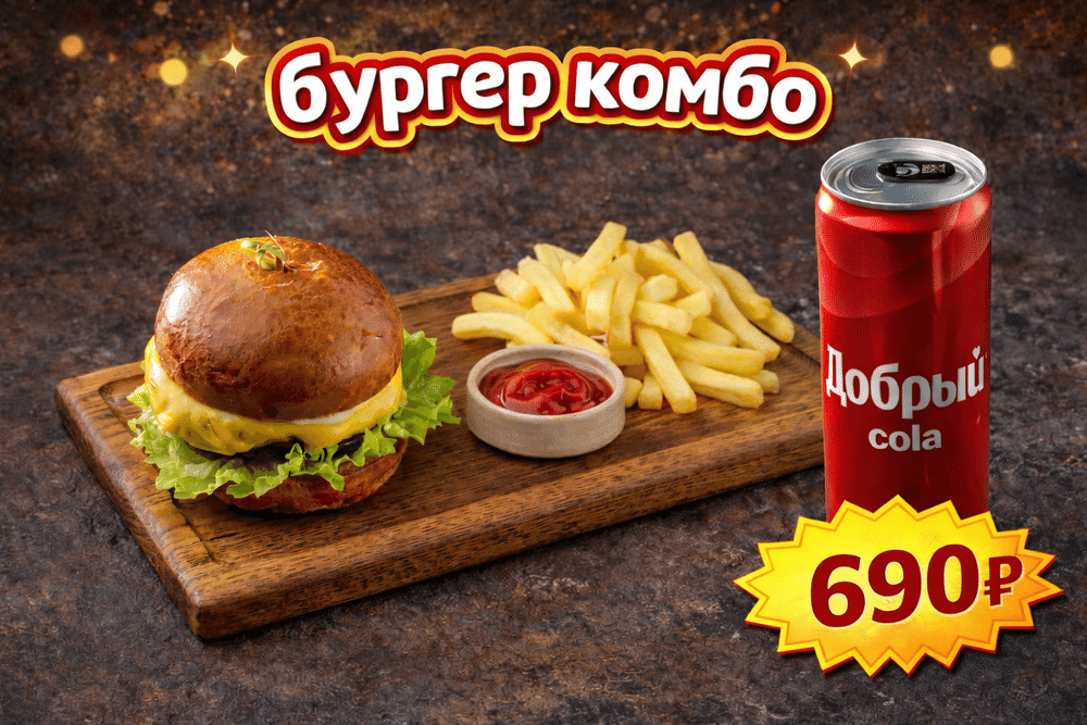 Комбо Бургер