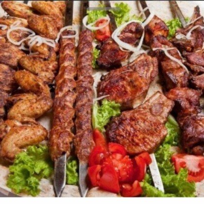 Шашлычный набор "СЕМЬ ЧУДЕС СВЕТА"