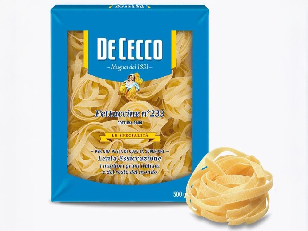 Паста De Cecco №233 Фетучини, Италия, 500 г