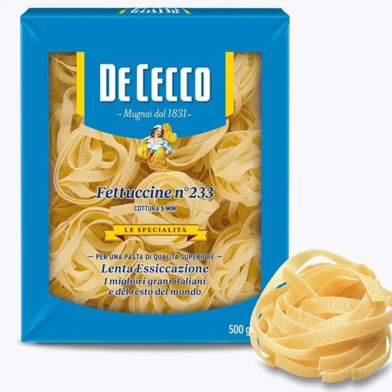 Паста De Cecco №233 Фетучини, Италия, 500 г