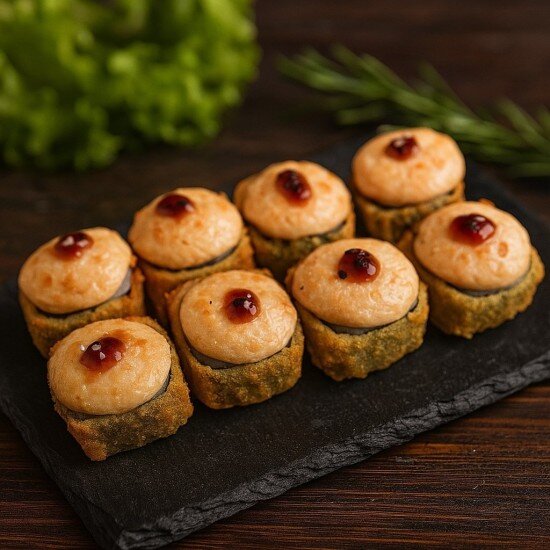 Ролл " Цезарь в темпуре "