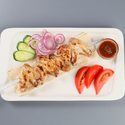 шашлык куриный крылья -