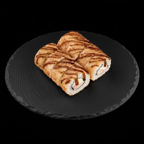 Жаренный с креветкой