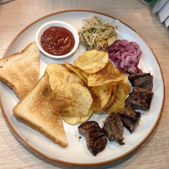 Сет на мангале с говядиной