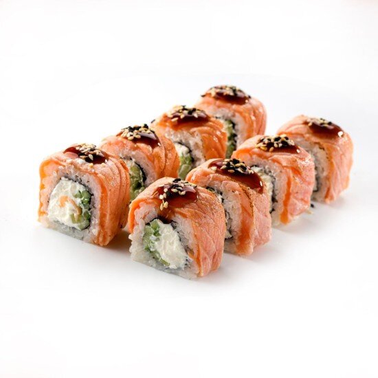 Филадельфия опаленная с огурцом