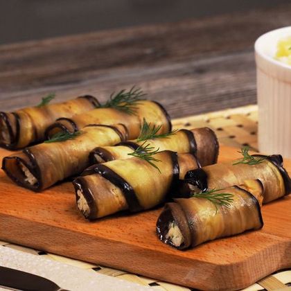 Рулетики из баклажанов "По-Грузински"