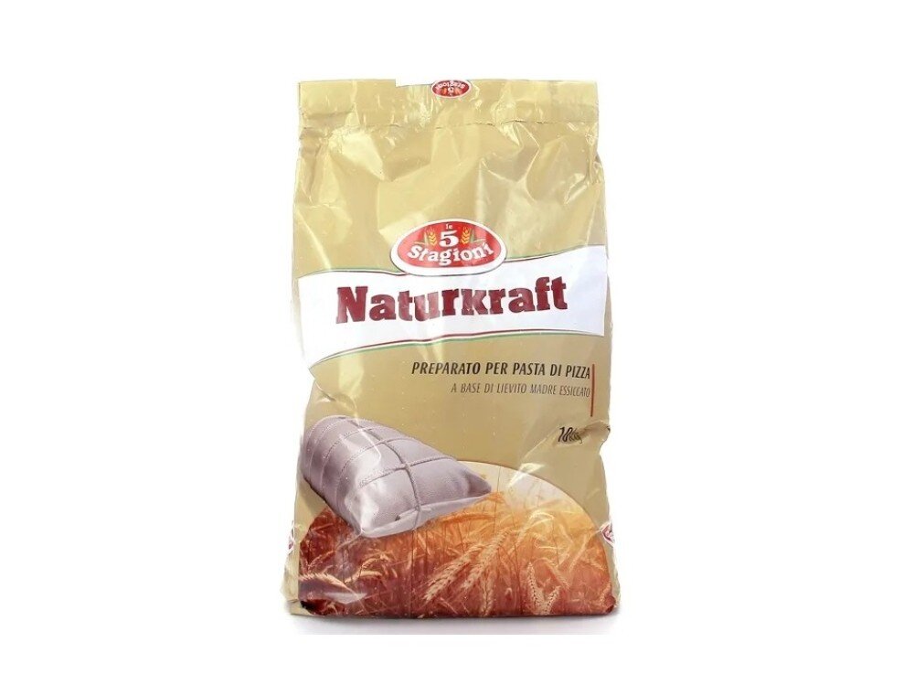 Смесь Le 5 Stagioni Натуркрафт для пиццы, сухая на основе закваски, 10 кг