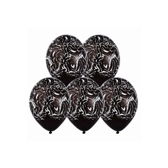 35 см, Мрамор Белый, Черный, Пастель