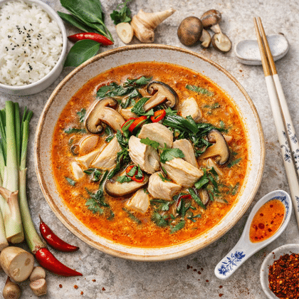 Том Ям с курицей