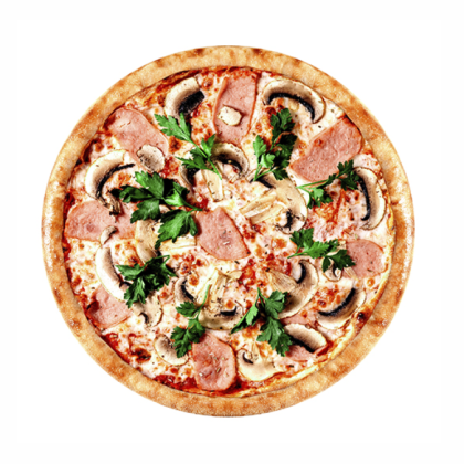 Пицца Ветчина и Грибы