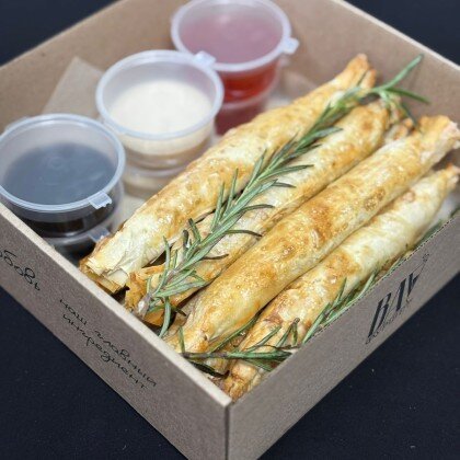 Бокс "Креветки в тесте фило"