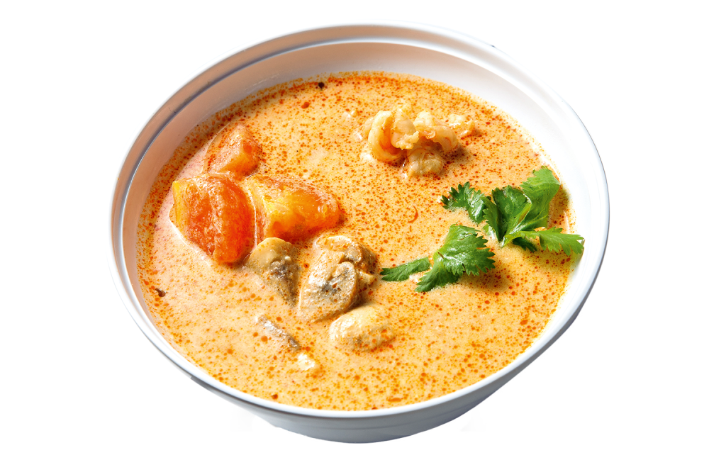 Том ям с помидорами черри